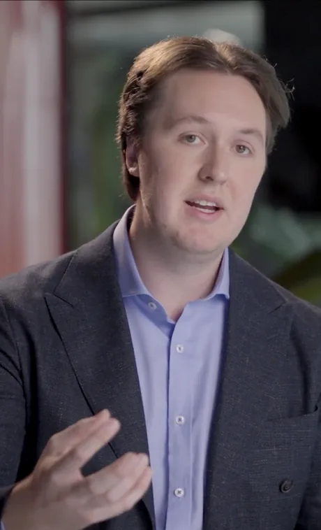 Gregory Graham, Bigmate&rsquo;s COO, speaking in the video for the Equinix partnership