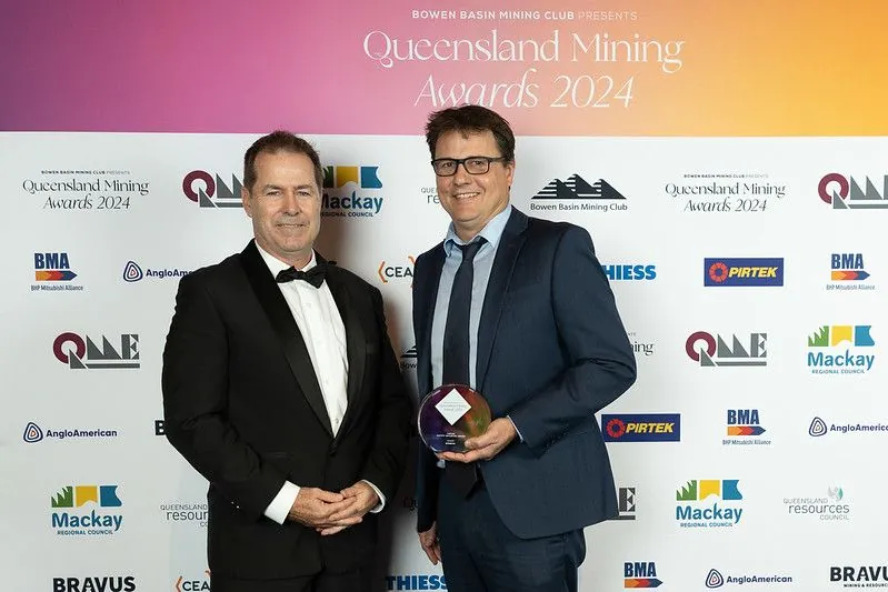 Bigmate at the 2024 Queensland Mining Awards with the Pirtek Safety Initiative Award